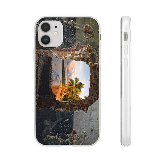 Scenic Flexi Phone Cases - Beach Vibes Case, Nature-Inspired Phone Cover, Travel Lover Gift, Summer Accessories