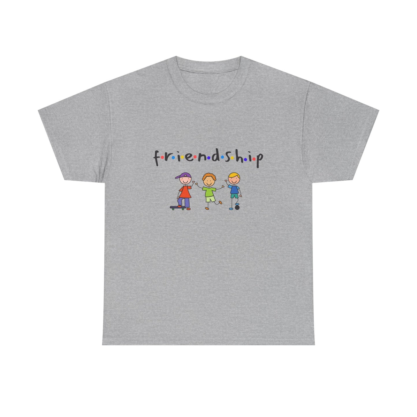 Friendship - Frontside graphic - Unisex Heavy Cotton Tee