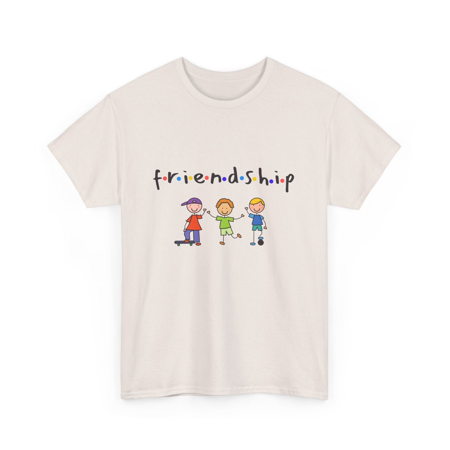 Friendship - Frontside graphic - Unisex Heavy Cotton Tee