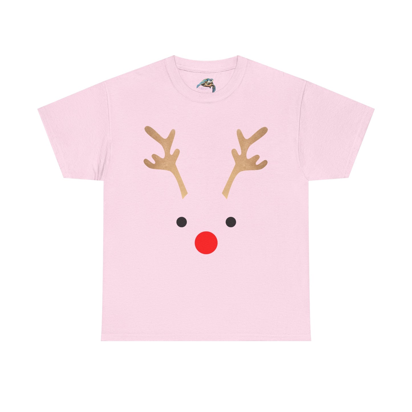 Rudolph Christmas T-Shirt | Perfect Holiday Gift | Adult Unisex Heavy Cotton Tee