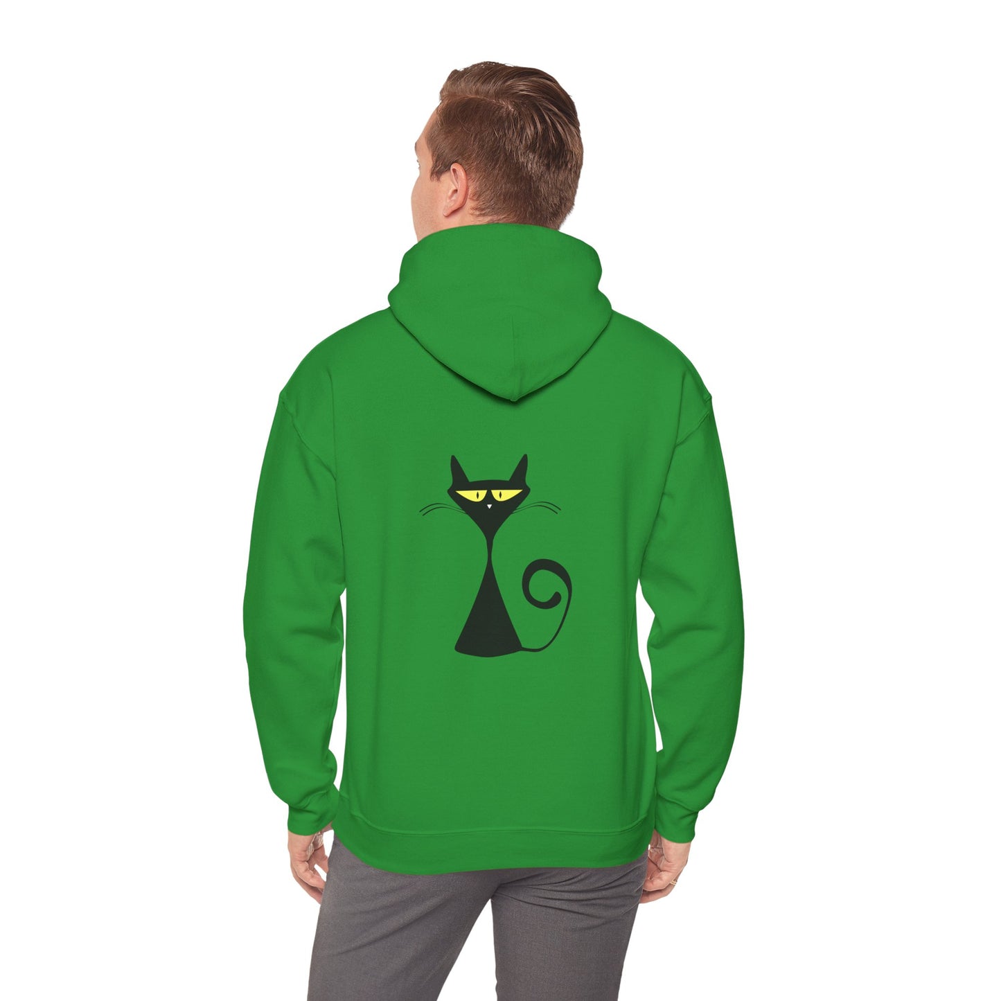 Caty - Heavy Hooded Sweatshirt - Cool back side design from Songbird
