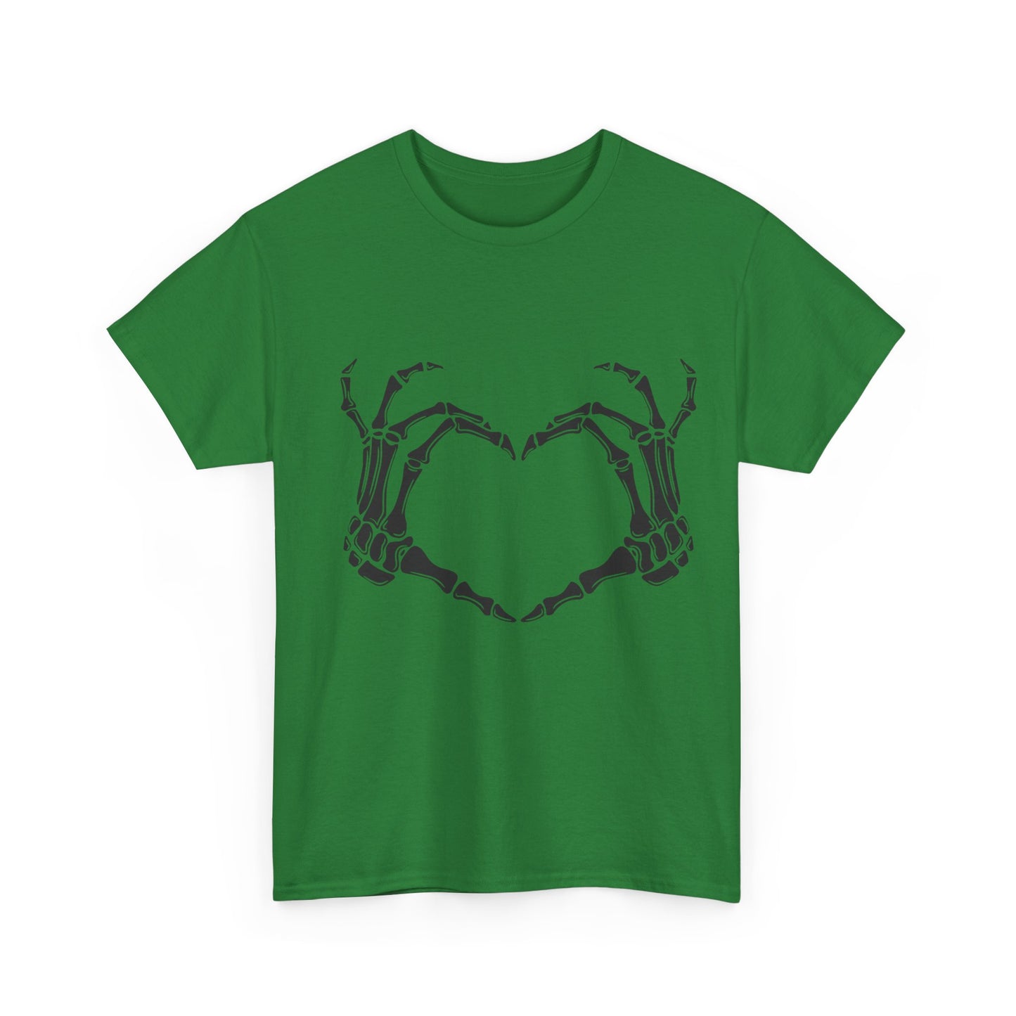 I heart you, Skeleton, Halloween Heavy Cotton Tee