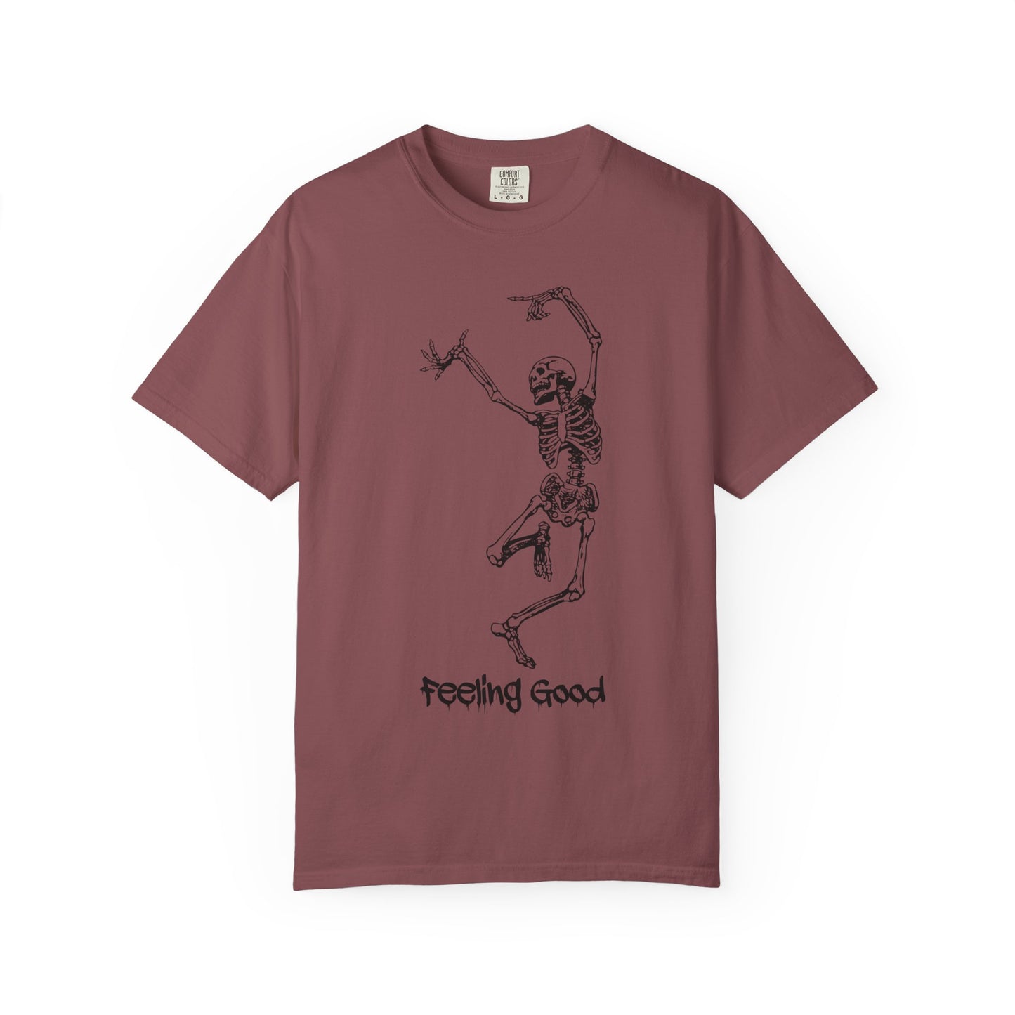 Halloween, Skeleton, Feelin good, Comfort Colors,  Garment-Dyed T-shirt