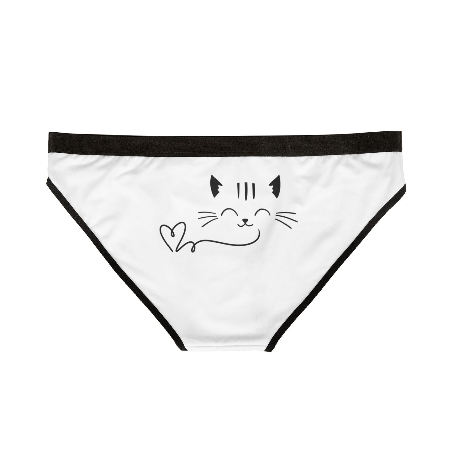 Cat-Themed Women's Underwear, Cute Cat Briefs, Pet Lover Gifts, Fun Lingerie, Adorable Underwear Set, Perfect for Cat Lovers