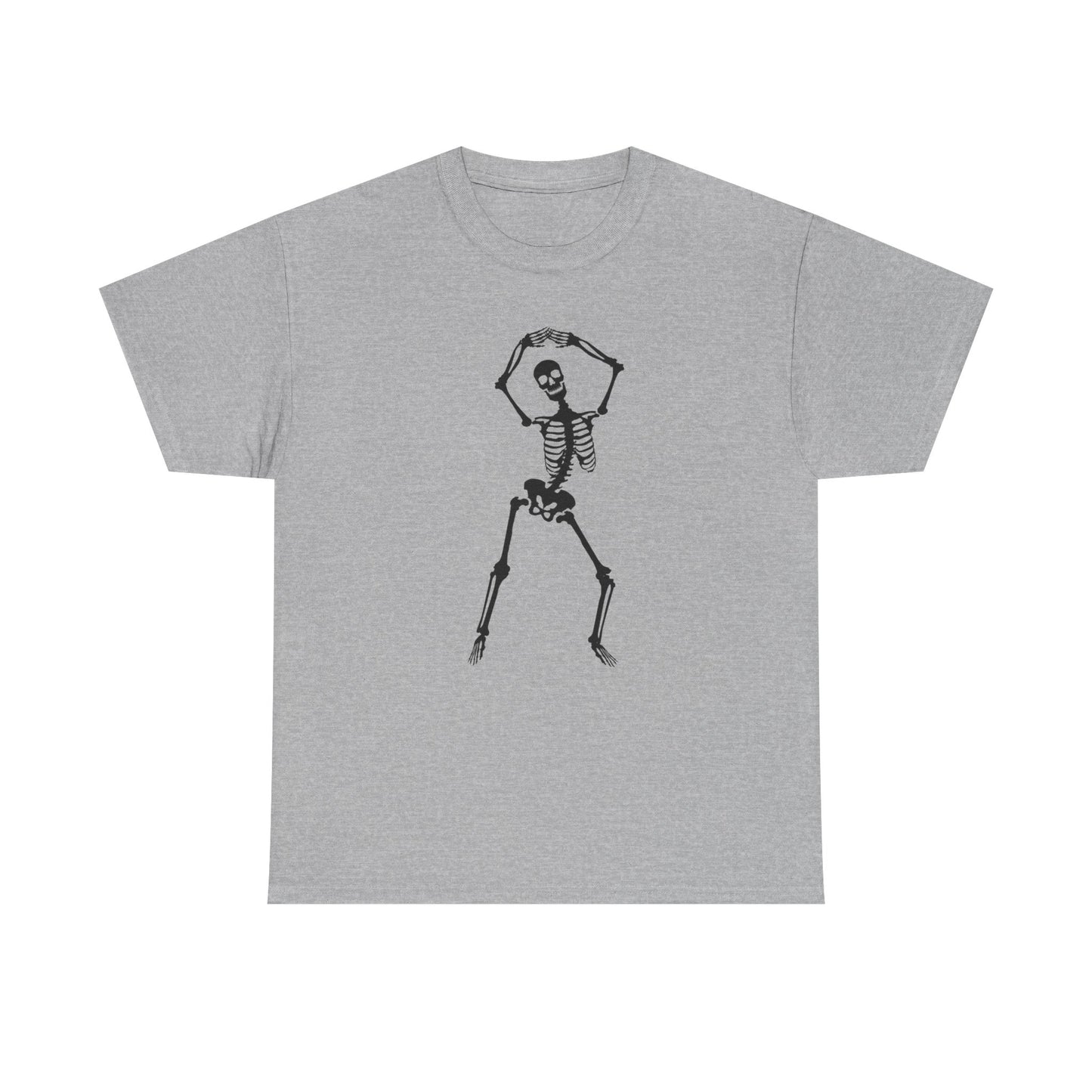 Halloween Skeleton Dancing - Heavy Cotton Tee