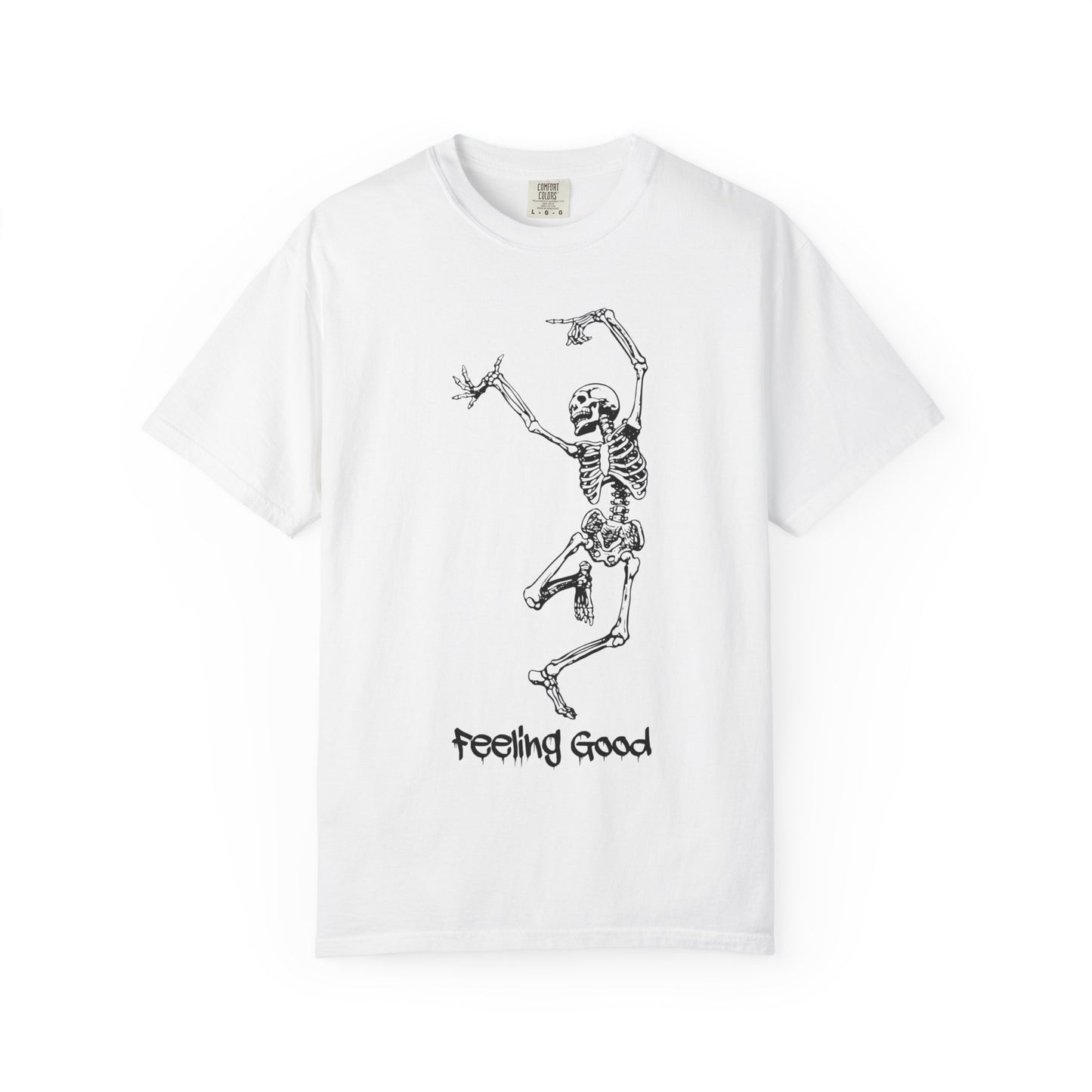 Halloween, Skeleton, Feelin good, Comfort Colors,  Garment-Dyed T-shirt