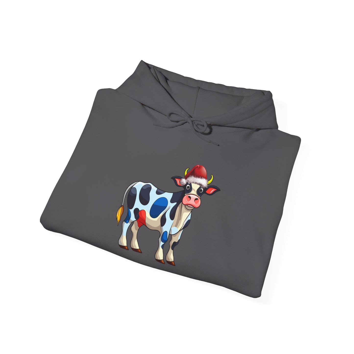 Holy Cow Christmas Hoodie, Unisex Hooded Sweatshirt