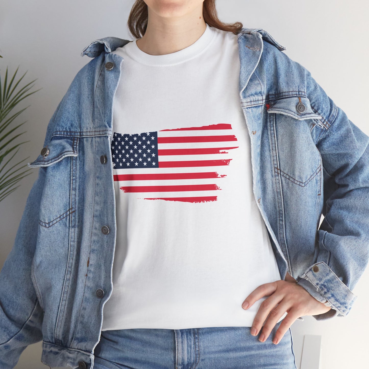 Patriotic Tee Shirt - United States Flag Design