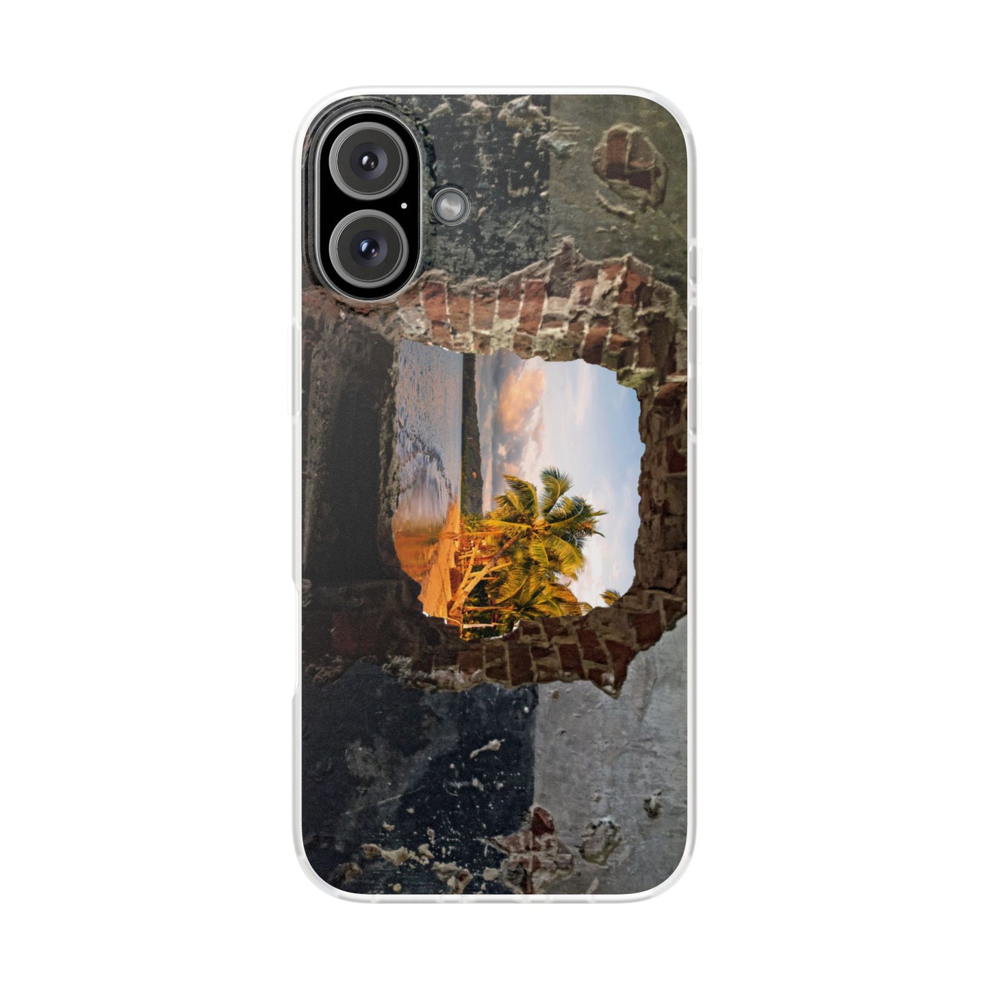 Scenic Flexi Phone Cases - Beach Vibes Case, Nature-Inspired Phone Cover, Travel Lover Gift, Summer Accessories