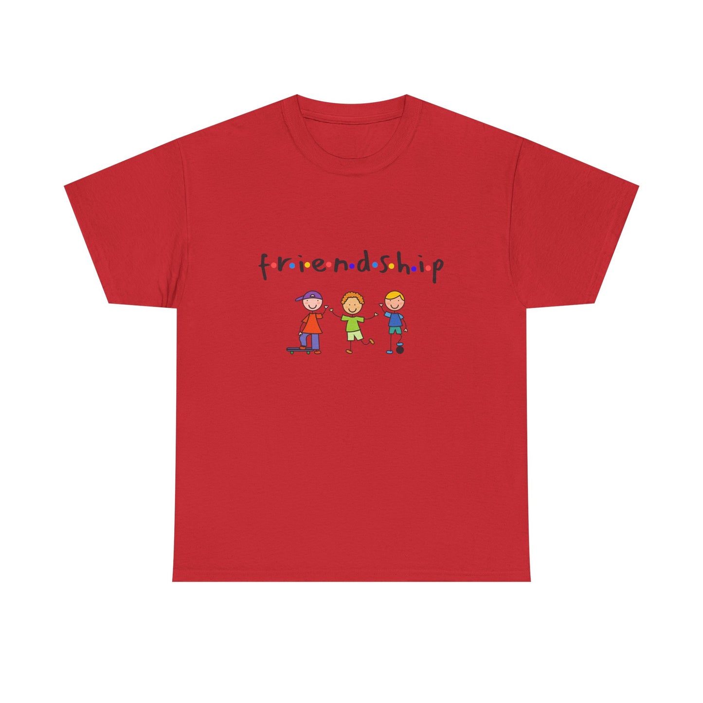 Friendship - Frontside graphic - Unisex Heavy Cotton Tee