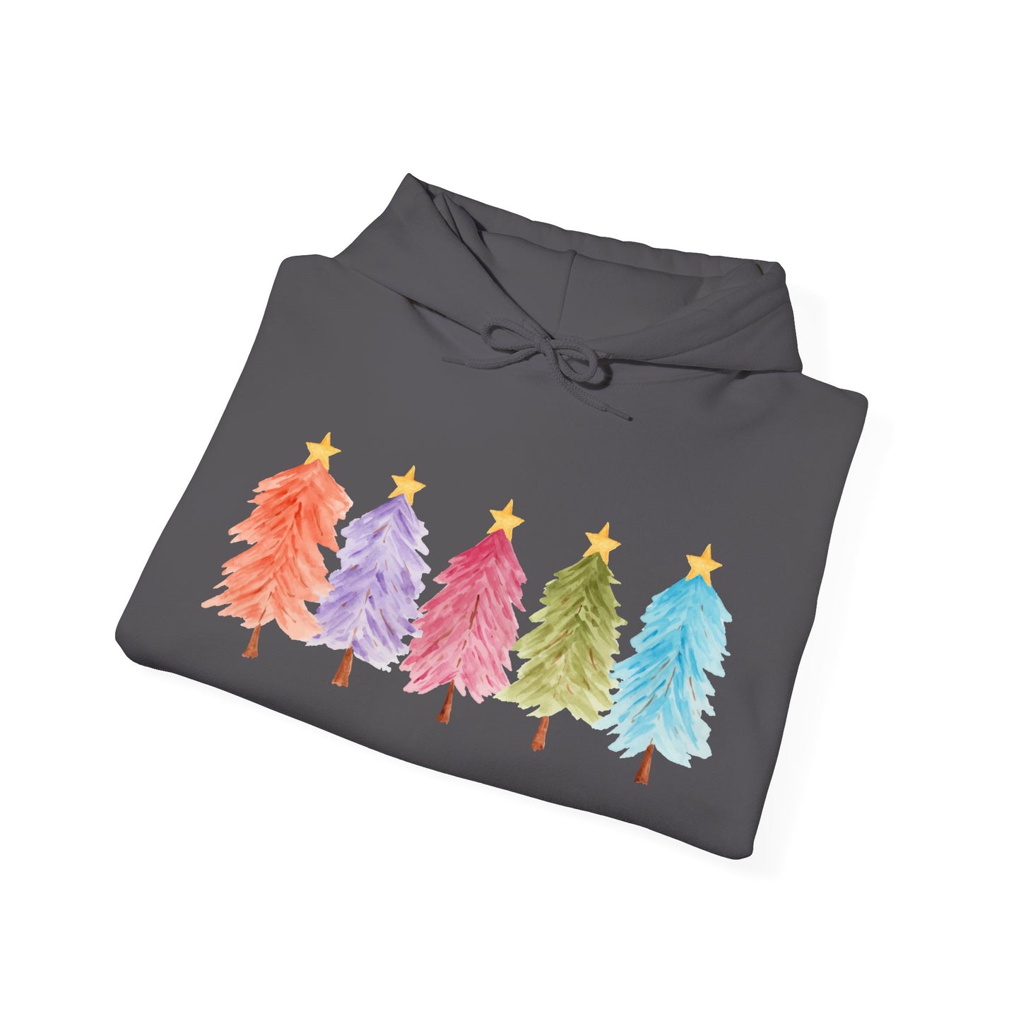 Colorful Christmas Tree Hoodie