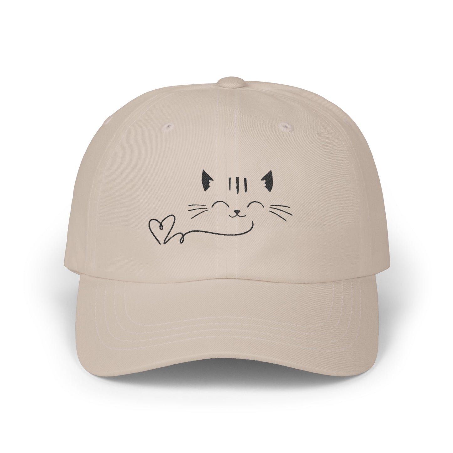 Adorable Cat Dad Cap, Custom Animal Hat, Gift for Cat Lovers, Cute Casual Cap, Everyday Fashion Accessory