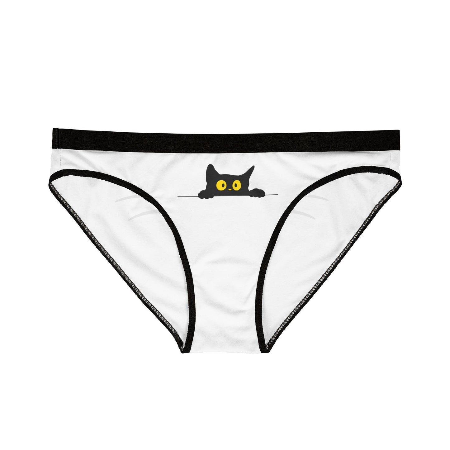 Cute Cat-Themed Women's Underwear, Funny Panties, Gifts for Cat Lovers, Novelty Lingerie, Unique Bottoms for Women's Fashion
