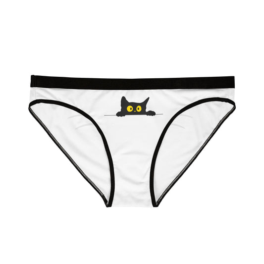 Cute Cat-Themed Women's Underwear, Funny Panties, Gifts for Cat Lovers, Novelty Lingerie, Unique Bottoms for Women's Fashion