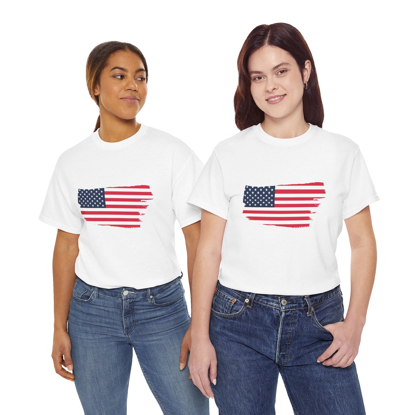 Patriotic Tee Shirt - United States Flag Design