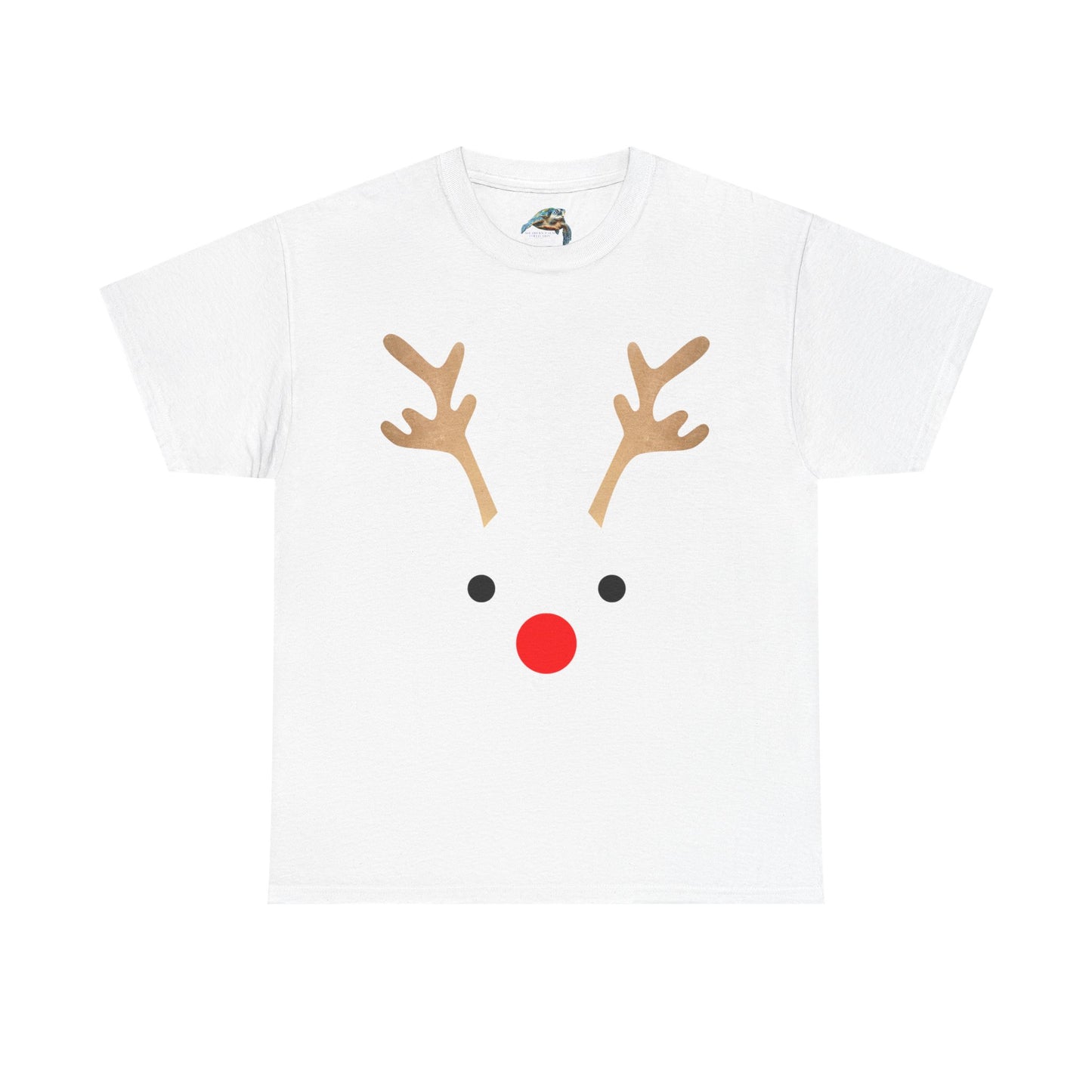 Rudolph Christmas T-Shirt | Perfect Holiday Gift | Adult Unisex Heavy Cotton Tee
