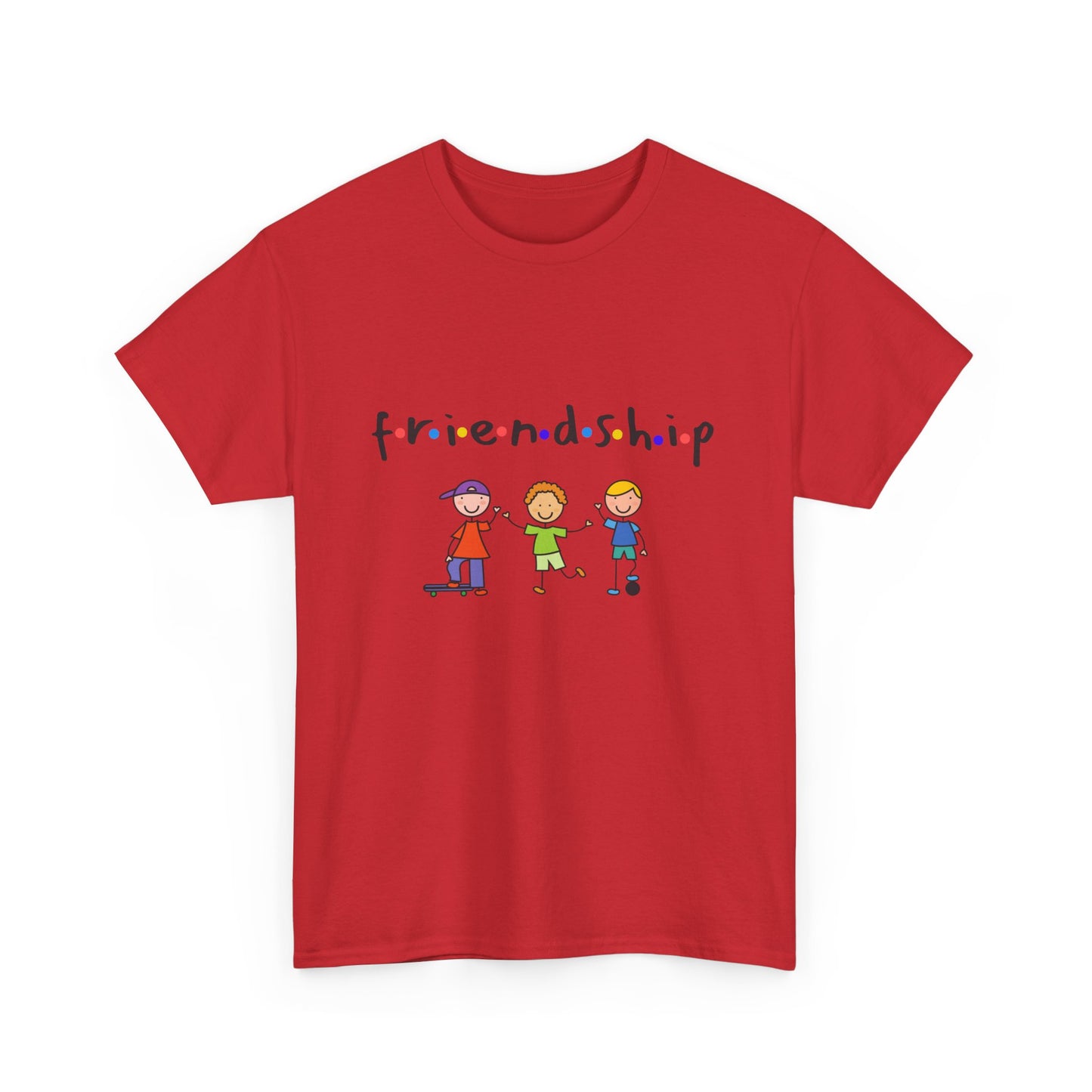 Friendship - Frontside graphic - Unisex Heavy Cotton Tee