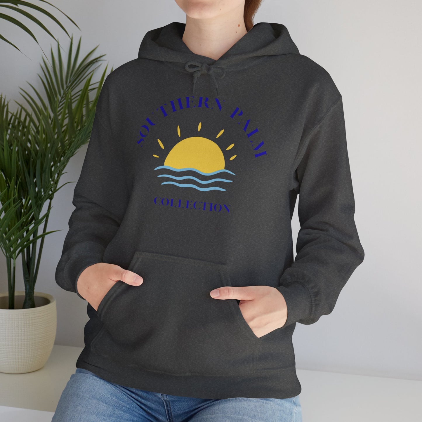 Sunrise or sunset - always better at the beach, toes in the sand, Premium Hooded Sweatshirt