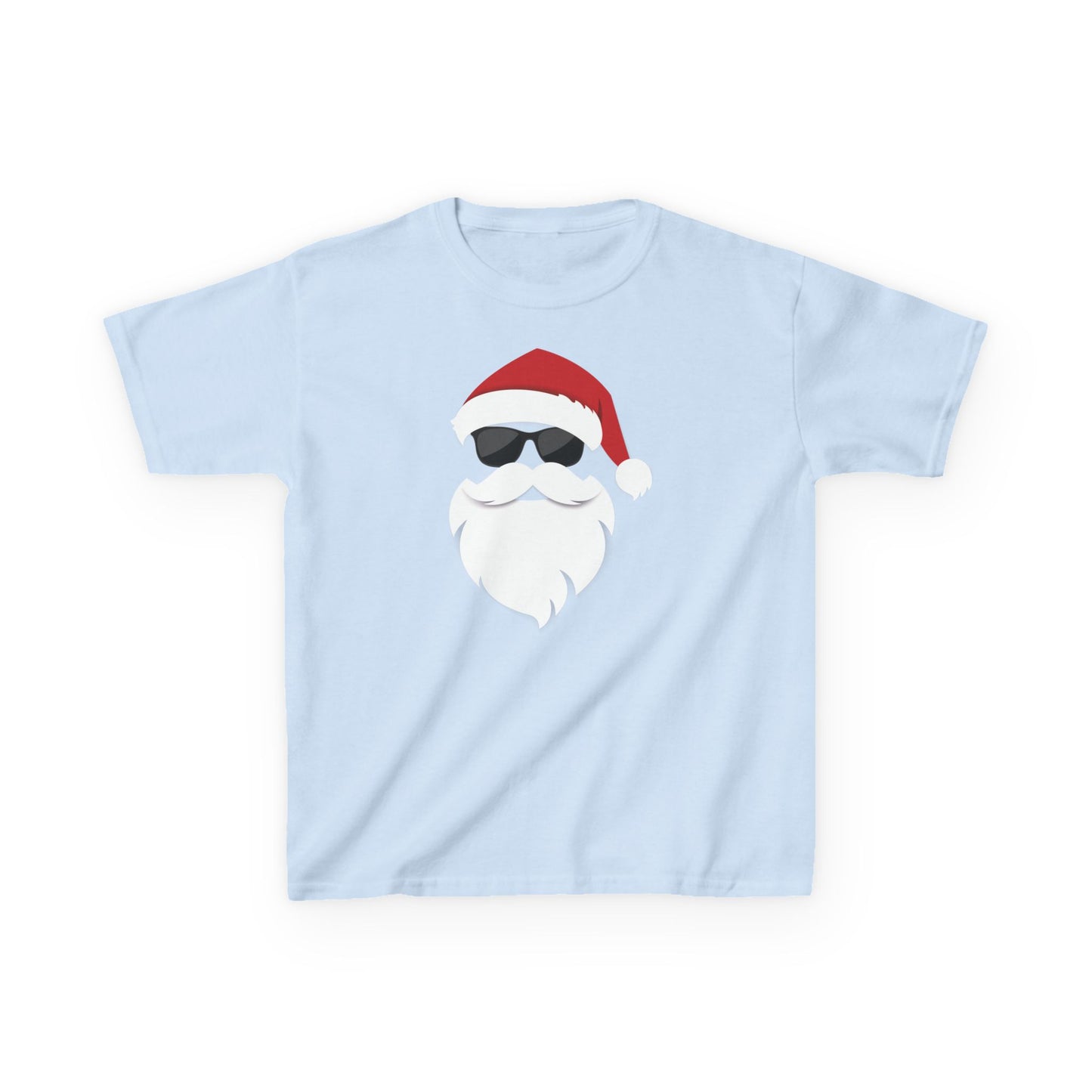 Santa Claus in Sunglasses, Kids Heavy Cotton™ T-shirt