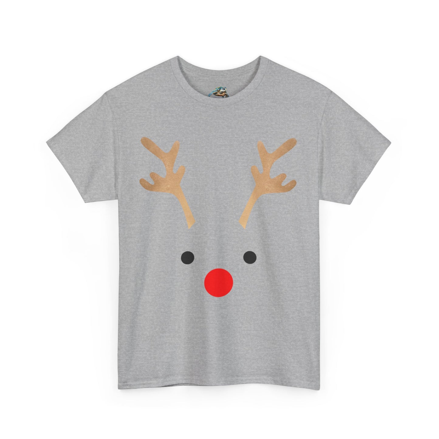 Rudolph Christmas T-Shirt | Perfect Holiday Gift | Adult Unisex Heavy Cotton Tee