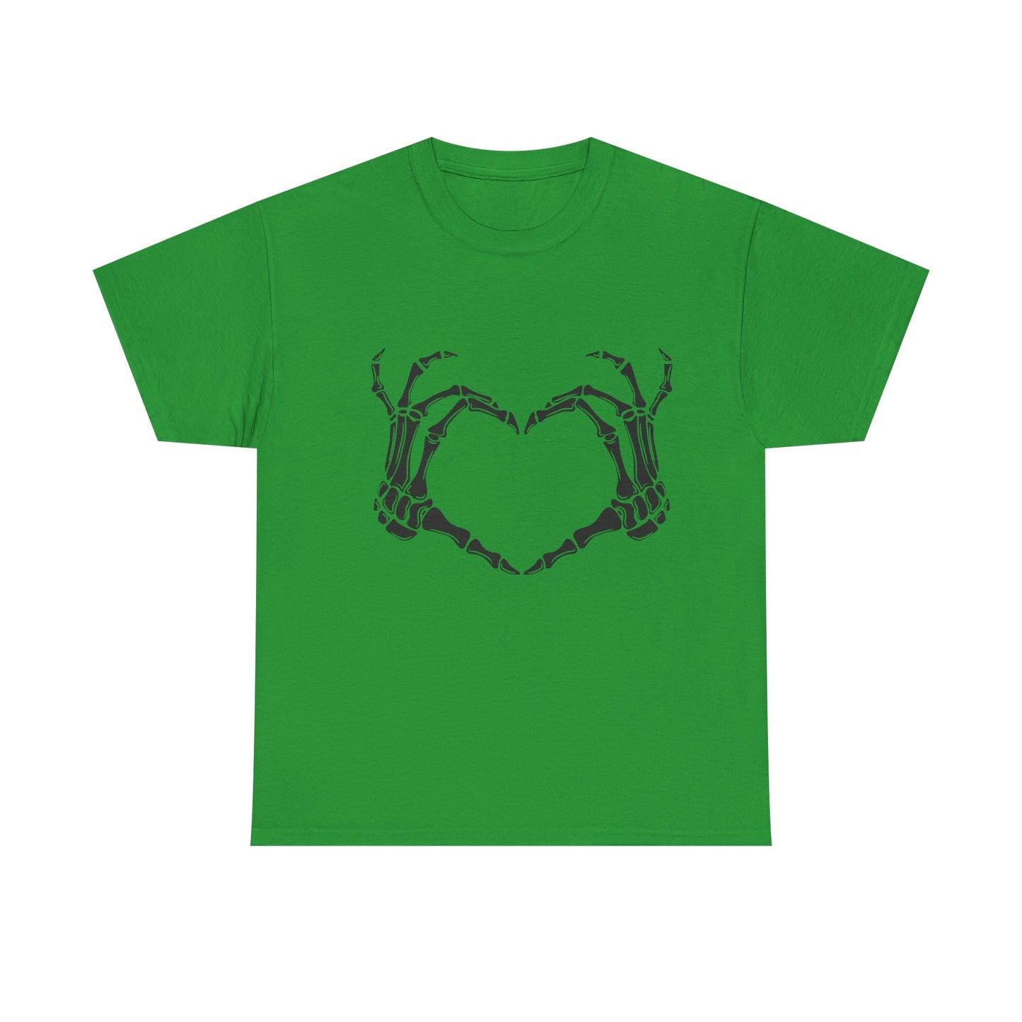I heart you, Skeleton, Halloween Heavy Cotton Tee