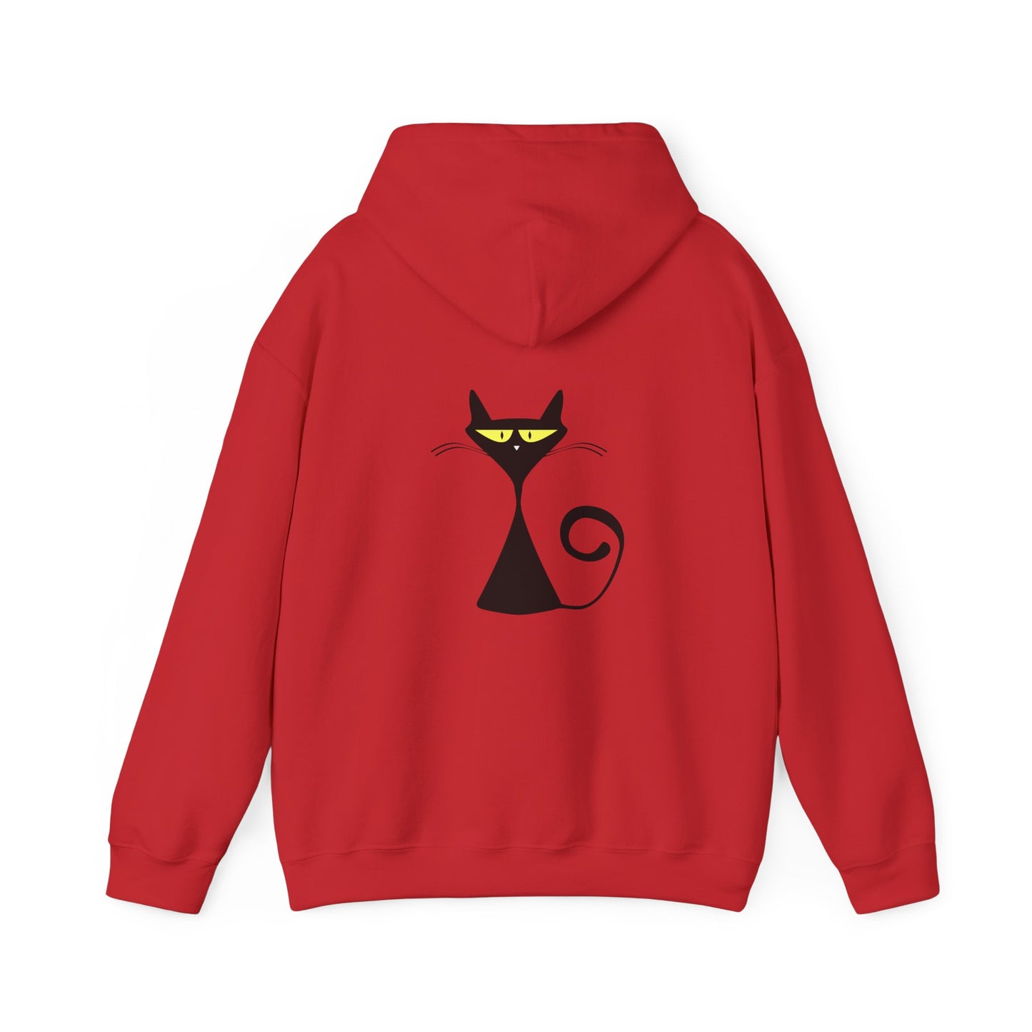 Caty - Heavy Hooded Sweatshirt - Cool back side design from Songbird