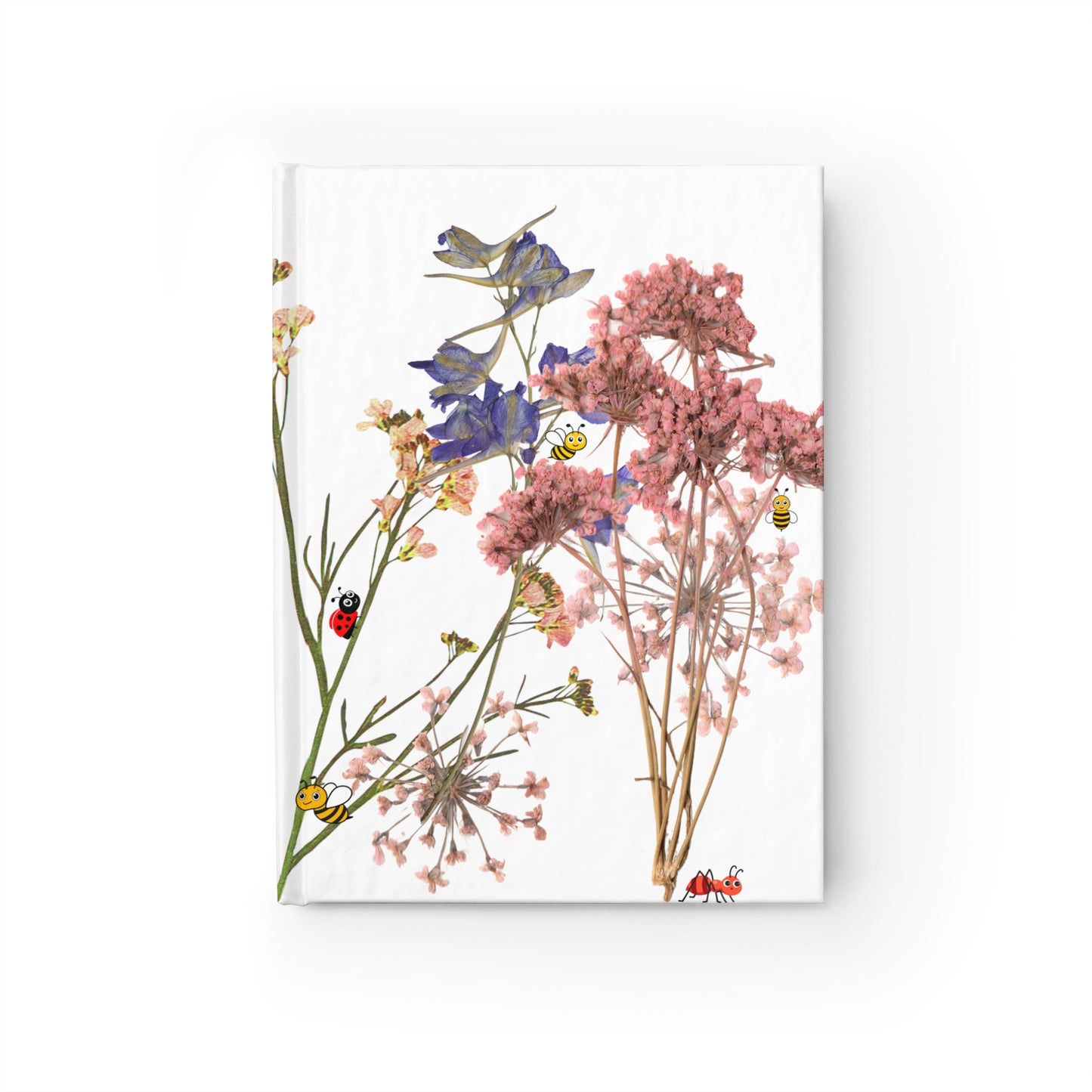 Colorful Bee Journal - Ruled Line Notebook, Dream Journal, Gift for Writers, Bee Lovers, Nature Inspired Stationery