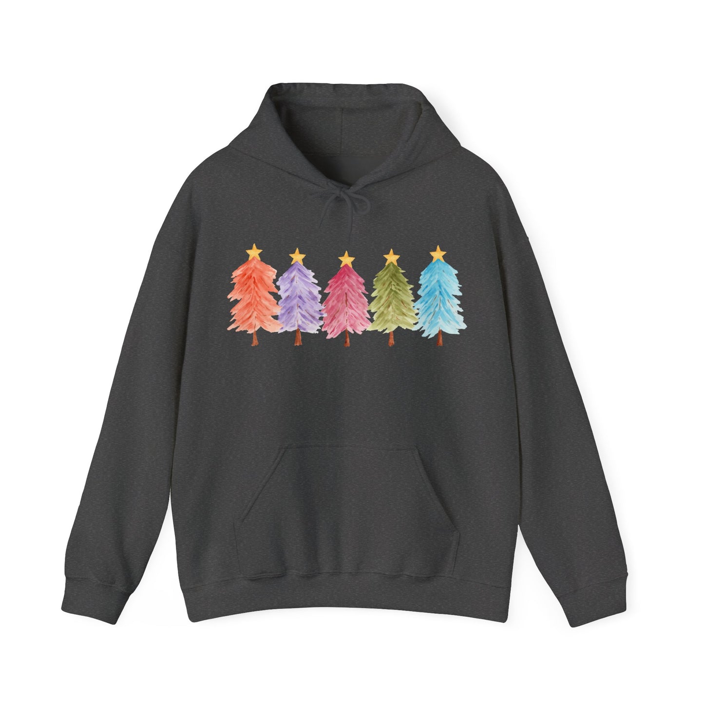 Colorful Christmas Tree Hoodie