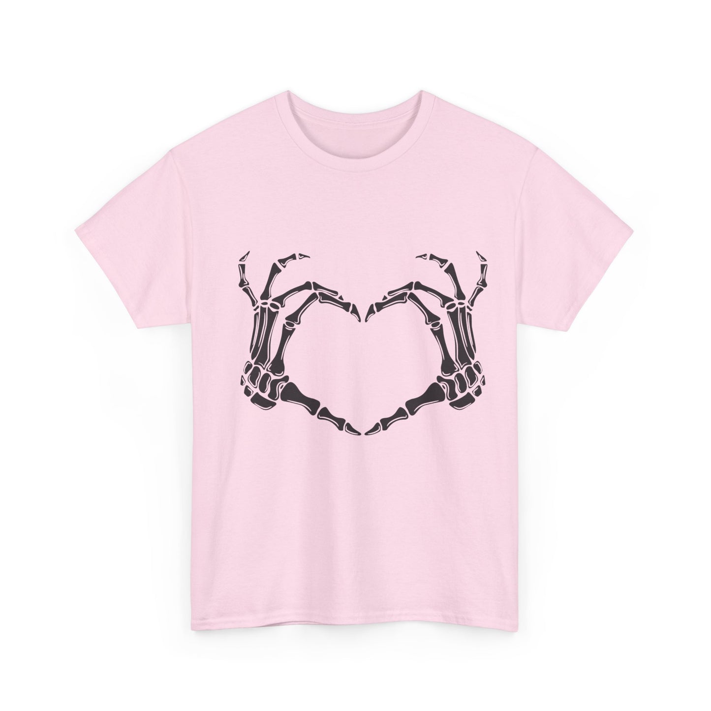 I heart you, Skeleton, Halloween Heavy Cotton Tee