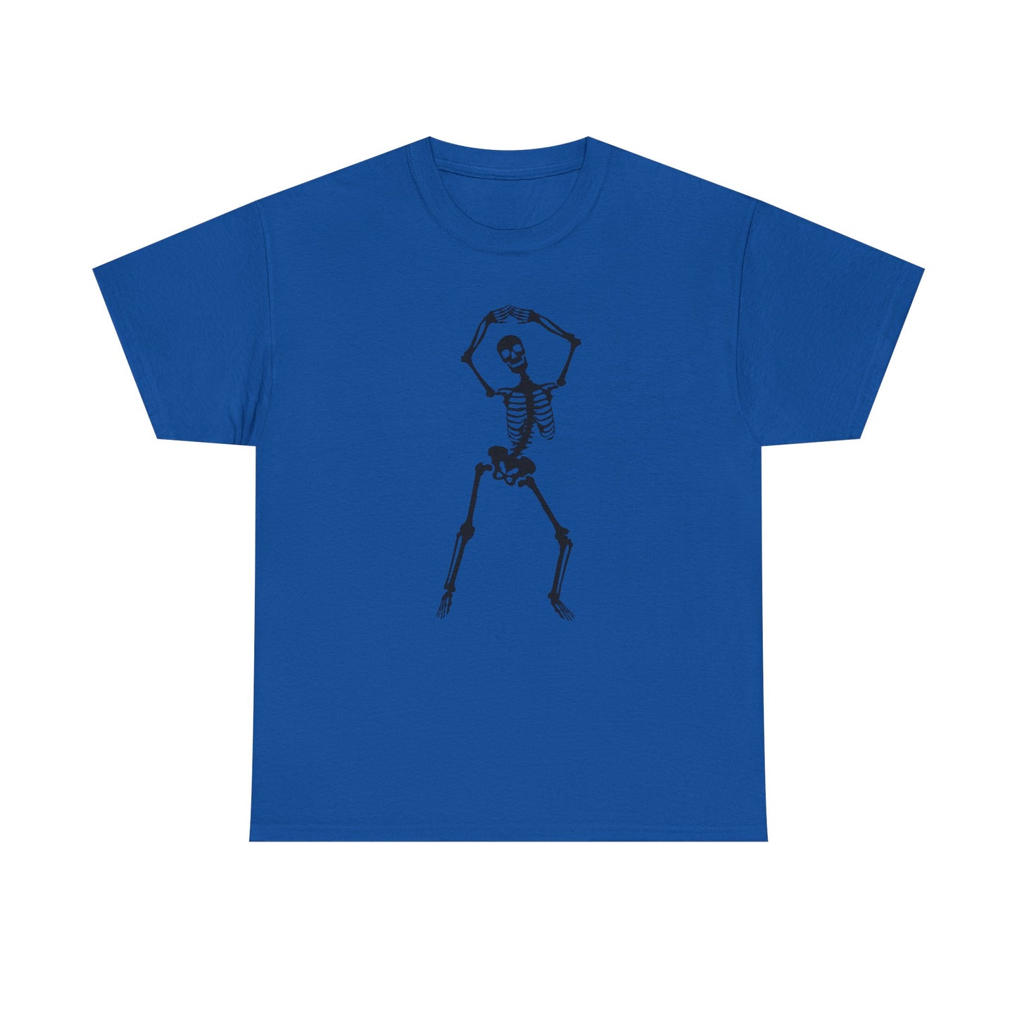 Halloween Skeleton Dancing - Heavy Cotton Tee