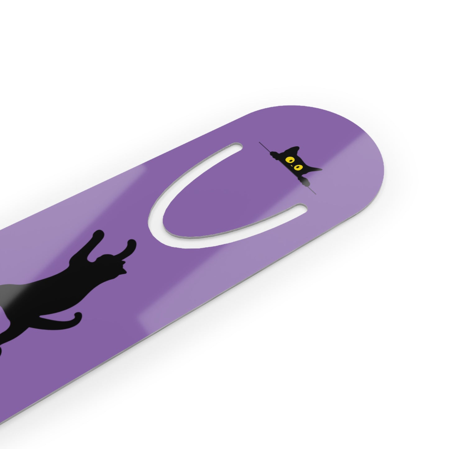 Cat Lover Bookmark - Purple Cat Design, Reading Gift, Book Accessory, Cozy Home Decor, Animal Lover Gift