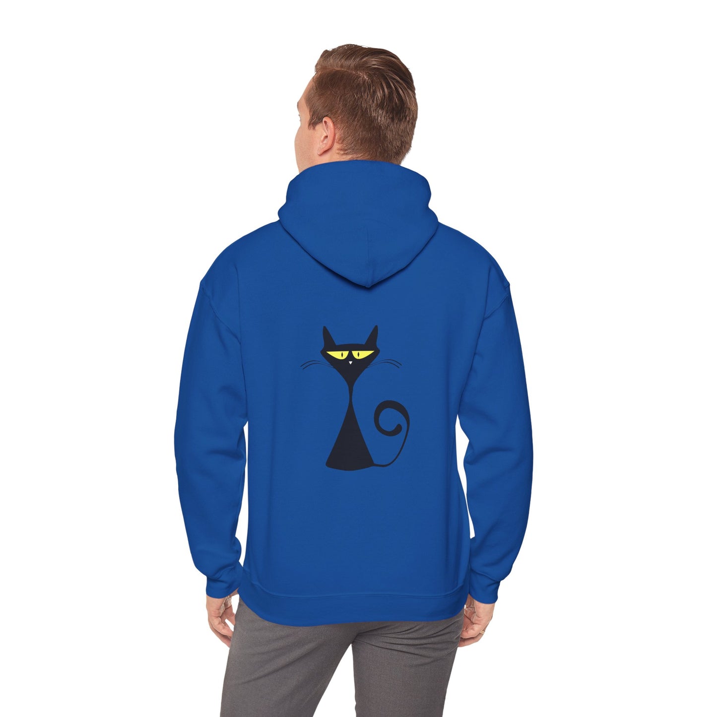 Caty - Heavy Hooded Sweatshirt - Cool back side design from Songbird