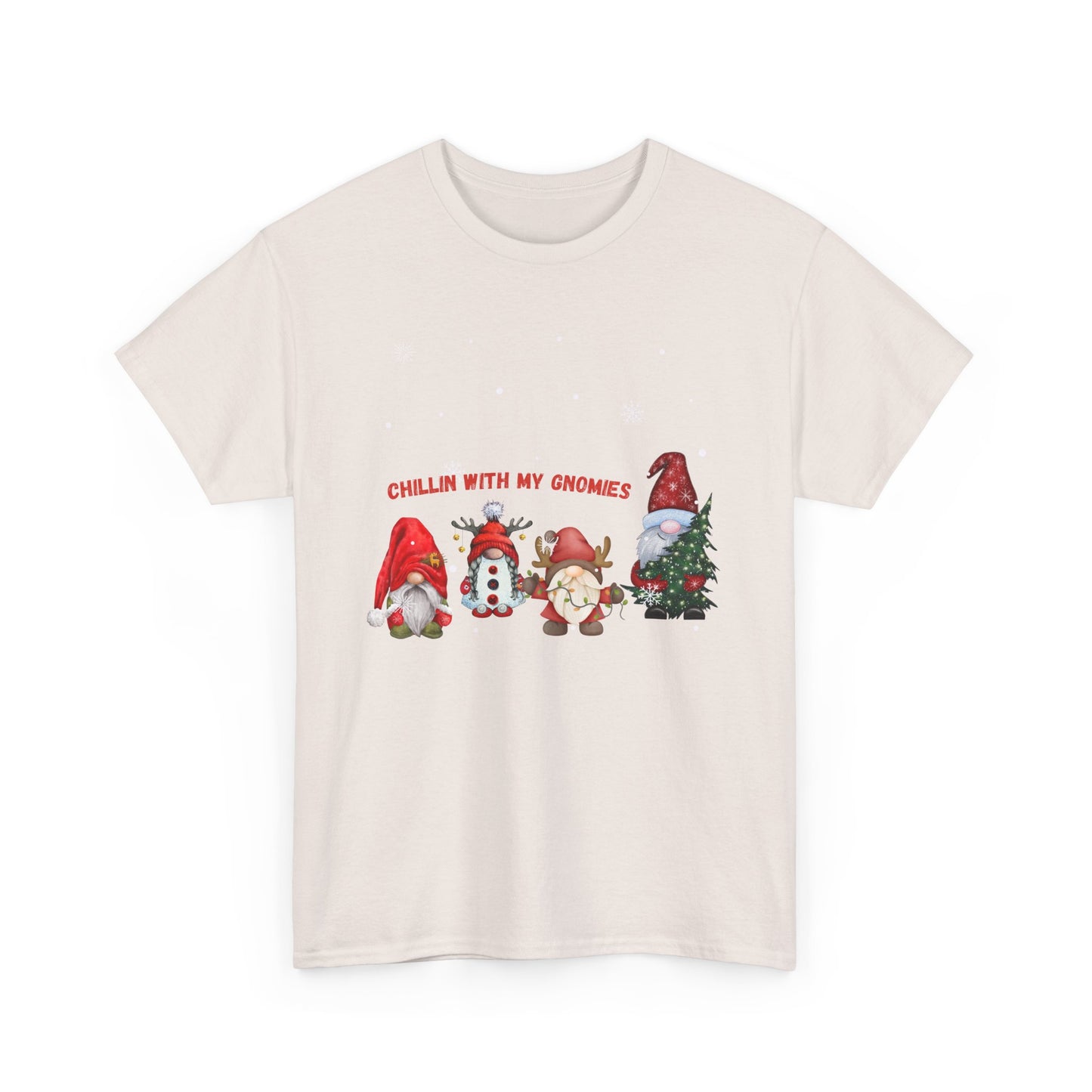 Christmas Gnomes T-shirt, Perfect Gift, Unisex Heavy Cotton Tee