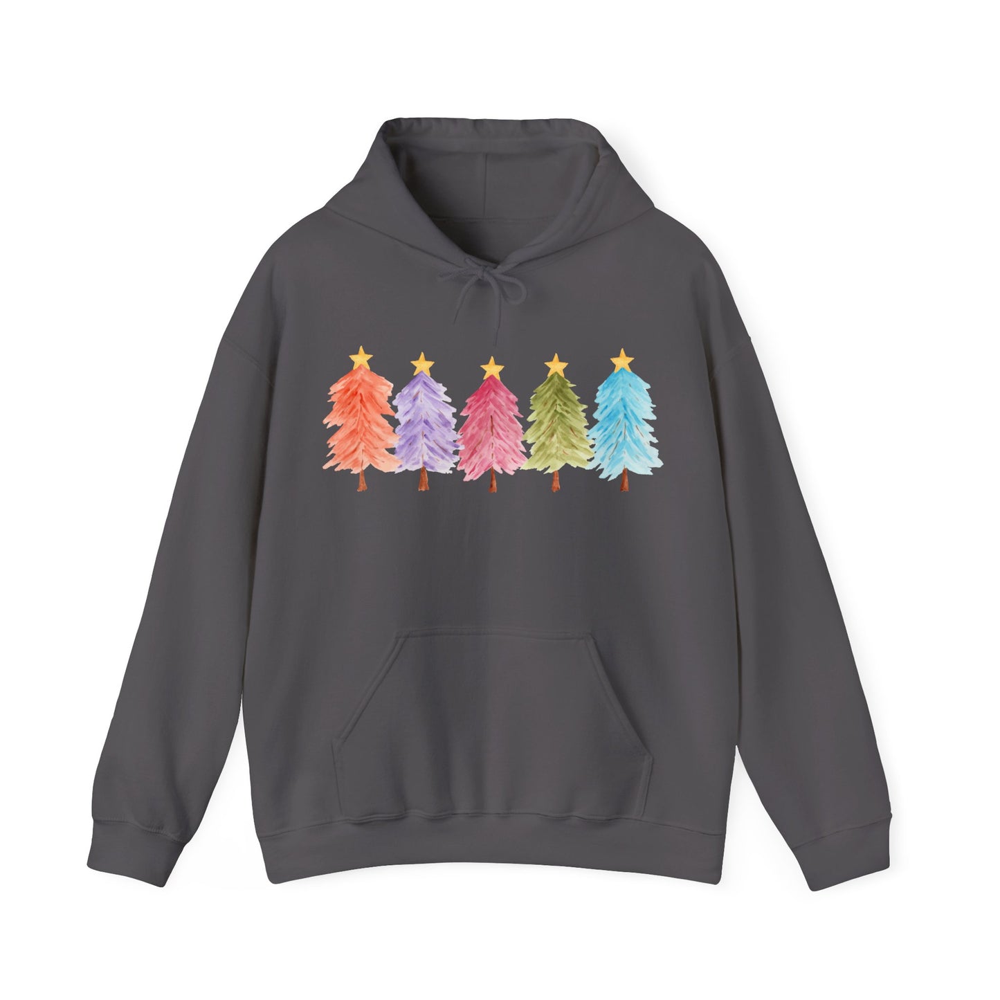 Colorful Christmas Tree Hoodie