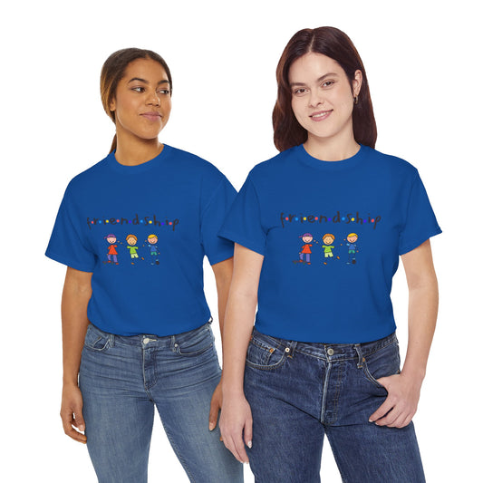 Friendship - Frontside graphic - Unisex Heavy Cotton Tee